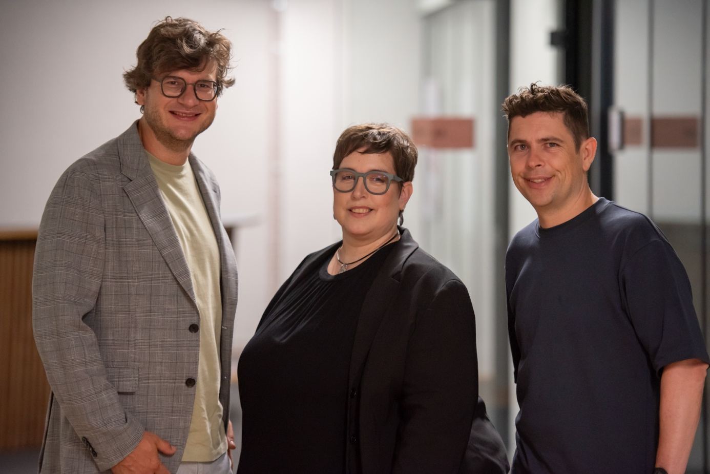 Ramon Stucki, Brigitte Hulliger und Lorenz Geissbühler